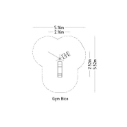 Équipement de fitness extérieur - Station multi-fitness Gym Bico - 8038031-2 - HAGS_3
