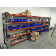 Rayonnage à lisses adapté au stockage manuel de produits mi-lourds_3