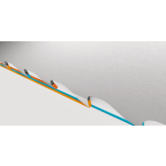 Lame de scie à ruban au carbure Triple Set® Foundry - 3 dents au pouce - 13 mm x 0,9 mm - 3869-13-0.9-TS-3_3