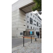 Système de défense des accès équipé d'une herse levante hydraulique