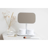 Miroir Brabantia ReNew avec Plateau de Rangement - Blanc - UGS280726_3