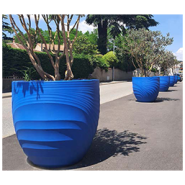 Pot léger en polyéthylène recyclable - Insensible au gel, à la chaleur et aux UV - AHO_3