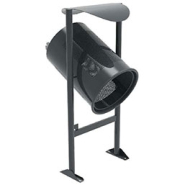 Corbeille en métal perforé 60 litres - Acier basculant - Fixation au sol - Modèle avec ou sans couvercle_3