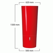 Réservoir color - 350 l - tomato