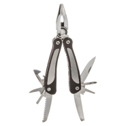 Pince multifonctions en inox - 9 fonctions avec pochette en polyester - Couleur noir_3