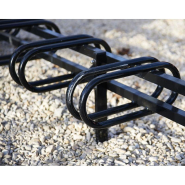 Abri vélos Province - boule - Ref : 529122.Gpro - Aluminium, 6 places, toiture en polycarbonate anti-UV_3