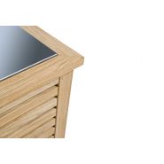 Wellspring litter - Poubelle publique en teck - 23