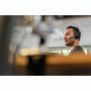 Micro-casque monaural Poly Voyager 4310 UC + adaptateur USB-A BT700 + base de chargement_3