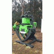 Pinces pour couper les restes des arbres - Fravizel - Double fonction de coupe et de débardage - Ref.: 86_3