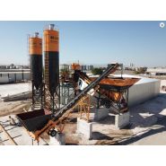Turbomix-120 centrale à béton mobile - Fabo - 120 m3/h - mélangeur de pan 3 m3_3