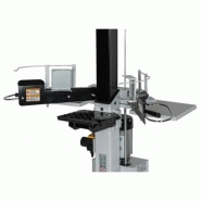 Fendeuse de bûches verticale 8 tonnes avec tablettes latérales pour bûches