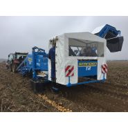 Récolteuse Standen T2 avec grande capacité de déchargement des cultures