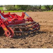 Préparation optimale du sol avec la fraise-butteuse GF 200 pour légumes et pommes de terre