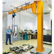 Potence sur fût LSX - Abus Levage - 500 kg - rotation 270° et portée jusqu'à 7 m_3