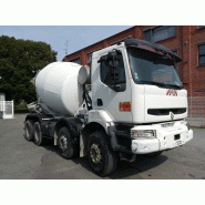 Camion bétonnière Renault Kerax CB9 - Occasion avec 296200 km