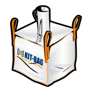 Big bag 1 m3 avec jupe de remplissage - palette complète de 250 pièces - charge utile 1500 kg_3
