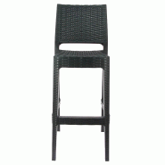 Chaise haute Exterieure Cuba - GRIS_3