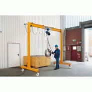 Portique de levage LPK - ABUS Levage - Capacité 250 à 2000 kg, hauteur jusqu'à 5000 mm_3