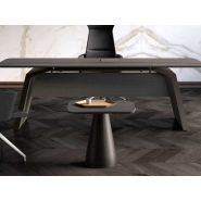 Bureau de direction METAR - bois et métal - formes ergonomiques - design haut de gamme_3
