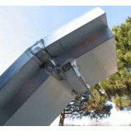 Rampe pour personnes à mobilité réduite - largeur int. 155mm - aluminium avec rebords - surface antidérapante - hauteur à franchir de 50 à 420mm_3