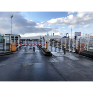 Borne escamotable automatique à motorisation électrique conçue et brevetée par BES_3