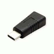 Value adaptateur usb 2.0, type c - microb , m/f, otg_3