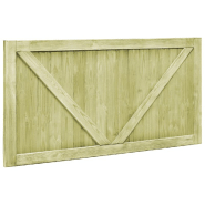 Vidaxl portillons de jardin 2 pcs bois de pin imprégné 300x75 cm 45338_3