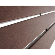 Banc plastique recyclé et acier Silaos® - 5 lames - Ref : 209504.Gpro - Style moderne et écologique_3