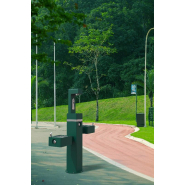 Fontaine extérieur plein air avec gamelle pour animaux - sans électricité_3