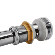 Vidaxl drain d'évier escamotable acier inoxydable 180058_3