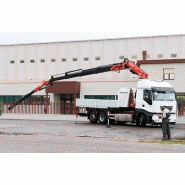 Grue Fassi F455A e-dynamic version dynamic avec bielle intégrée