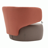 Sofa 1 place Basel - Softline - Feld Anthracite 610_4