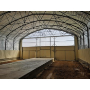 Tunnel d'élevage pour Chèvrerie isolée  - type 12.80m de large_3