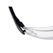 Lunette de sécurité incolore COBRA II - Branche + Mousse - PC Incolore AR/AB Platinum - Bollé Safety - Traitement anti-buée et anti-rayures_3