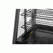 Vitrine réfrigérée de comptoir Polar 100L - 2 étagères réglables - Plage 2°C à 12°C - Référence CC611_3