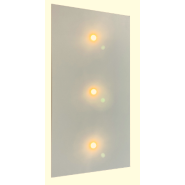 Radiateur infrarouge en aluminium - spots LED intégrés - capteurs anti-surchauffe - finition satinée_3