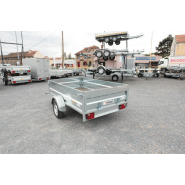 Remorque sans frein équipée d'un timon en v pour le transport multi usage - erde expert - lc 251 galva_3