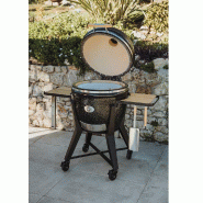 Barbecue Kamado Monolith TWO.66 noir avec chariot | Planet Outdoor_3