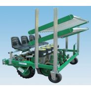 Fast-m - planteuse semiautomatique Fedelemario - distance inter-rangs 35 cm - plants en motte conique et cylindrique_3