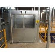 Monte-palettes Hamon - Charge 500 à 700 kg - Élévation jusqu'à 12 m - Dimensions personnalisables_3