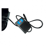 Scie à chantourner avec pédale - 400mm SAC407 - Bâti robuste en fonte d'acier et variateur de vitesse_3