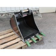 TL1000M Mini godet d'excavation - ZFE GmbH - acier ultra-résistant, lames Borox, pénétration optimisée_3