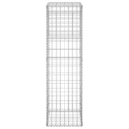Vidaxl poteaux à panier de gabion 2 pcs 40x40x140 cm fer 151263_3