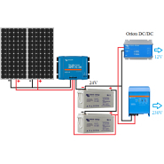Convertisseur DC/DC Orion 24V-12V 25A - Victron - Plage 18-35V - Rendement 96%_3