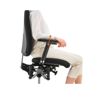 Siège de bureau pivotant, ergonomique avec accoudoirs réglables - 260 qi_3
