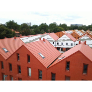 Tuiles en acier galbées classiques - Double structure brevetée anti-bruit - METROTILE® Thermolaqué XBOND ACOUSTIC_3