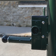 Barrière pivotante renforcée acier_3