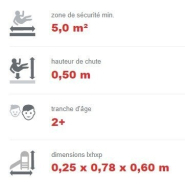Jeu à ressort monoplace conforme EN1176 - Référence BT15267 - Ressort EIBACH et plastiques HDPE haute qualité_3