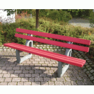 Banc COLOR plastique recyclé_3