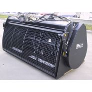 Outil de malaxage pour béton avec flexibles hydrauliques inclus